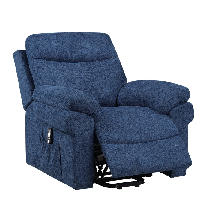 9015BU-1LTM Power Lift Chair with Massage, Heat and Charging Port - 9015BU-1LTM