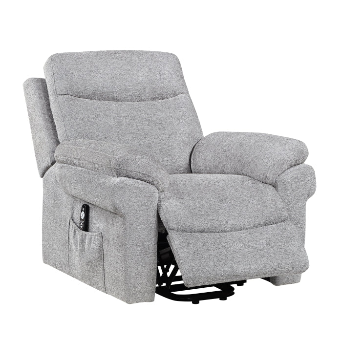 9015GY-1LTM Power Lift Chair with Massage, Heat and Charging Port - 9015GY-1LTM