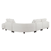 9025BEG*41LRC (4)4-Piece Sectional with Right Side Chaise, Hidden Storage, Lift Top, Receptacle and Charging Ports - 9025BEG*41LRC