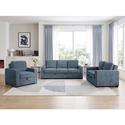 9027BUE-3CL Convertible Sofa with Pull-out Bed - 9027BUE-3CL