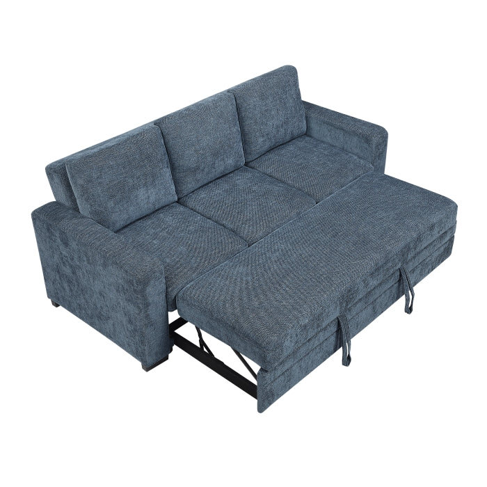 9027BUE-3CL Convertible Sofa with Pull-out Bed - 9027BUE-3CL