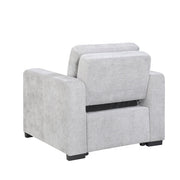 9027GRY-1CL Convertible Chair with Pull-out Bed - 9027GRY-1CL
