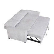 9027GRY-3CL Convertible Sofa with Pull-out Bed - 9027GRY-3CL