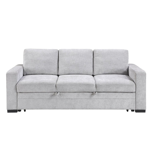 9027GRY-3CL Convertible Sofa with Pull-out Bed - 9027GRY-3CL