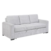 9027GRY-3CL Convertible Sofa with Pull-out Bed - 9027GRY-3CL