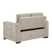 9027TPE-2CL Convertible Love Seat with Pull-out Bed - 9027TPE-2CL