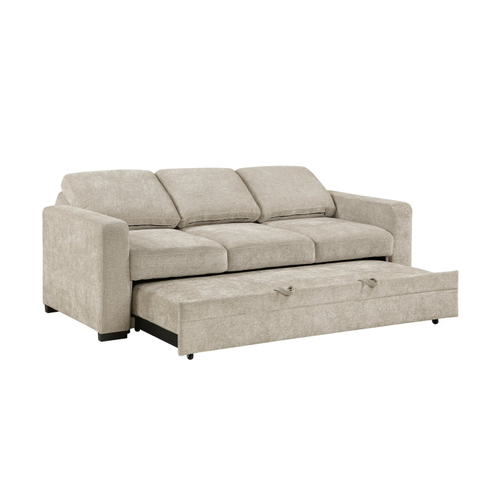 9027TPE-3CL Convertible Sofa with Pull-out Bed - 9027TPE-3CL