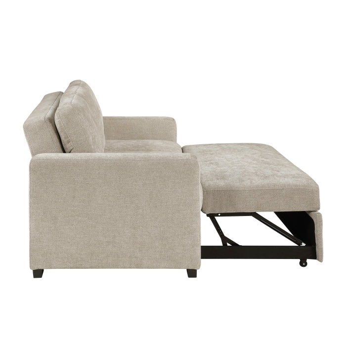 9027TPE-3CL Convertible Sofa with Pull-out Bed - 9027TPE-3CL