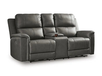 Bleckley Power Reclining Loveseat with Console