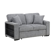 9050GRY*2SL 2pc Set: Sofa, Love - 9050GRY*2SL