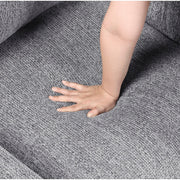 9050GRY-2SL Love Seat with Pull-out Bed, Arms with Shelves and Charging Ports - 9050GRY-2SL