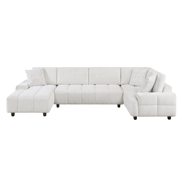 9067TPE*4LC1R 4-Piece Modular Sectional with Left Chaise - 9067TPE*4LC1R