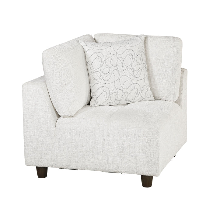 9067TPE*4LC1R 4-Piece Modular Sectional with Left Chaise - 9067TPE*4LC1R