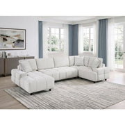 9067TPE*4LC1R 4-Piece Modular Sectional with Left Chaise - 9067TPE*4LC1R