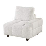 9067TPE*6LC1R 6-Piece Modular Sectional with Left Chaise, Console with Hidden Storage, Wireless Speakers, Wireless Chargers, Swivel Table Top, Reading Lights and Charging Ports - 9067TPE*6LC1R