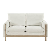 9069BEG*2 2pc Set: Sofa, Love - 9069BEG*2