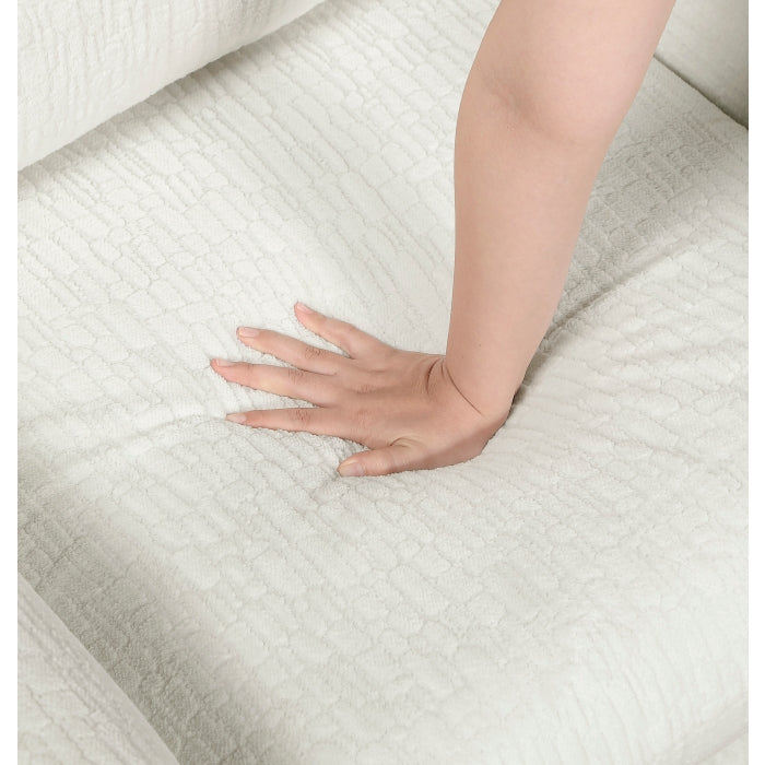 9069BEG*2 2pc Set: Sofa, Love - 9069BEG*2
