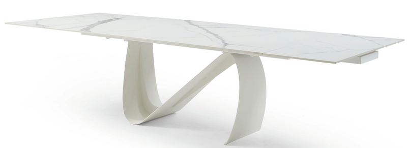 9087 Table White - i37528 - DMV Furniture