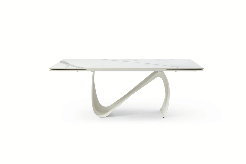 9087 Table White - i37528 - DMV Furniture