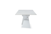 9113 Dining Table with 1218 swivel grey taupe chairs SET - p11819