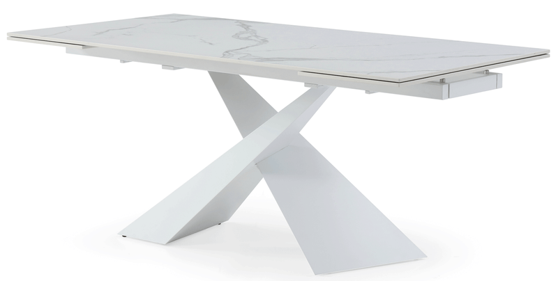9113 Dinning Table 71" White - i29415