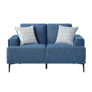 9124BUE*2 2pc Set: Sofa, Love - 9124BUE*2