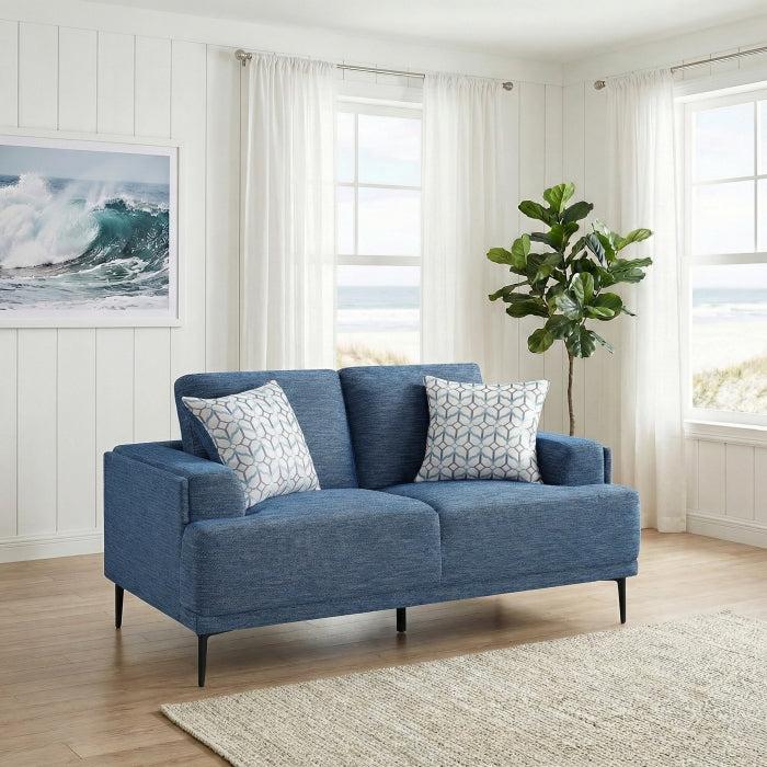 9124BUE-2 Love Seat - 9124BUE-2