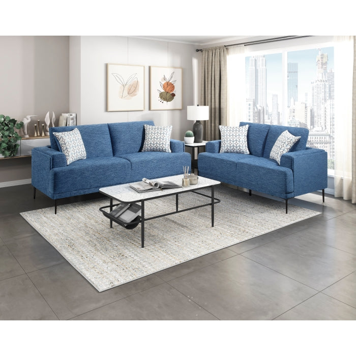 9124BUE-3 Sofa - 9124BUE-3