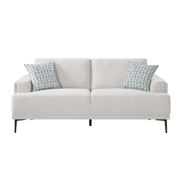 9124TPE*2 2pc Set: Sofa, Love - 9124TPE*2