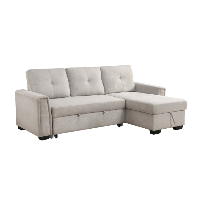 9145PWT*32AVC (3)2-Piece Sectional with Reversible Chaise and Pull-out Bed - 9145PWT*32AVC