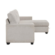 9145PWT*32AVC (3)2-Piece Sectional with Reversible Chaise and Pull-out Bed - 9145PWT*32AVC