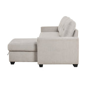 9145PWT*32AVC (3)2-Piece Sectional with Reversible Chaise and Pull-out Bed - 9145PWT*32AVC