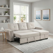 9145PWT*32AVC (3)2-Piece Sectional with Reversible Chaise and Pull-out Bed - 9145PWT*32AVC