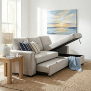 9145PWT*32AVC (3)2-Piece Sectional with Reversible Chaise and Pull-out Bed - 9145PWT*32AVC