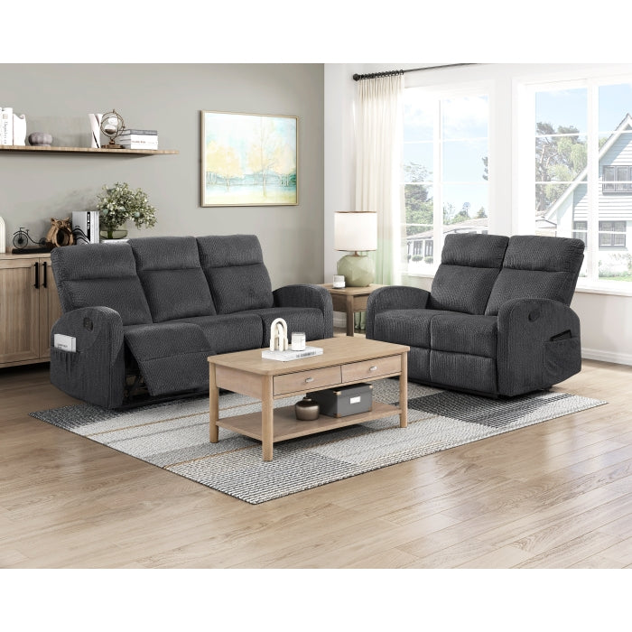 9147FDG-2 Double Reclining Love Seat - 9147FDG-2