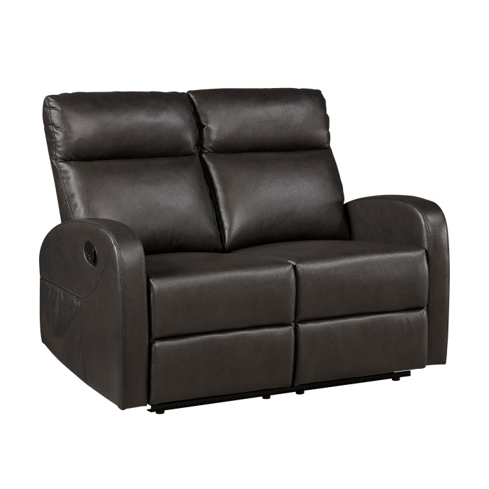 9147PUE*2 2pc Set: Sofa, Love - 9147PUE*2