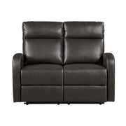 9147PUE-2 Double Reclining Love Seat - 9147PUE-2