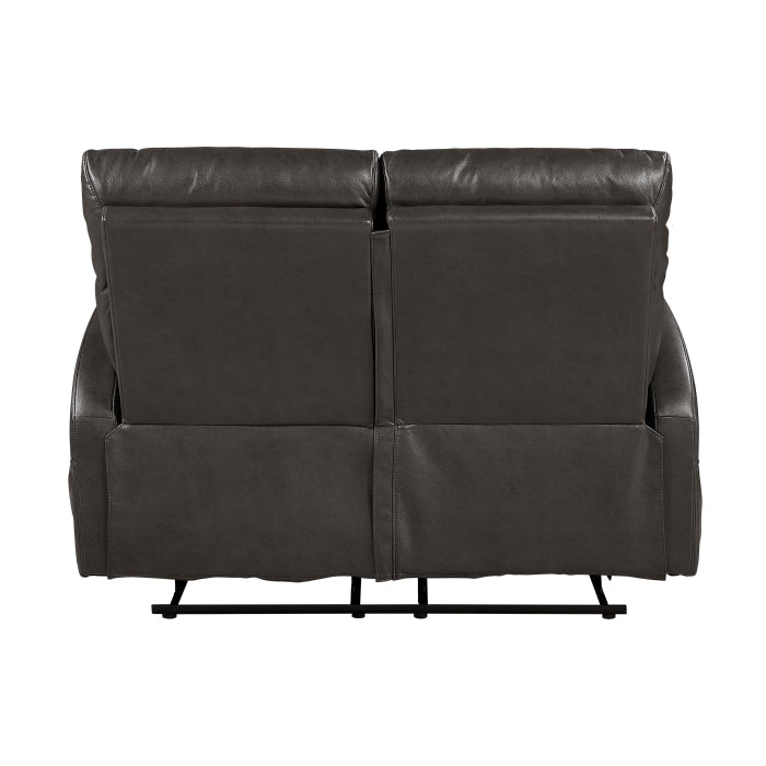 9147PUE-2 Double Reclining Love Seat - 9147PUE-2