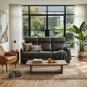 9147PUE-3 Double Reclining Sofa - 9147PUE-3