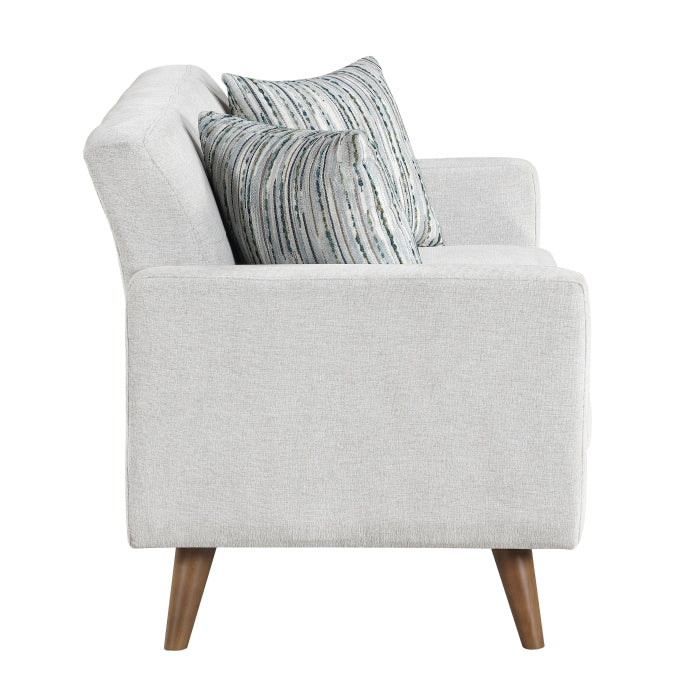 9149BEG*2M 2pc Set: 80'' Sofa, Love Seat - 9149BEG*2M