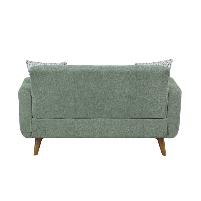 9149GRN-2 Love Seat - 9149GRN-2