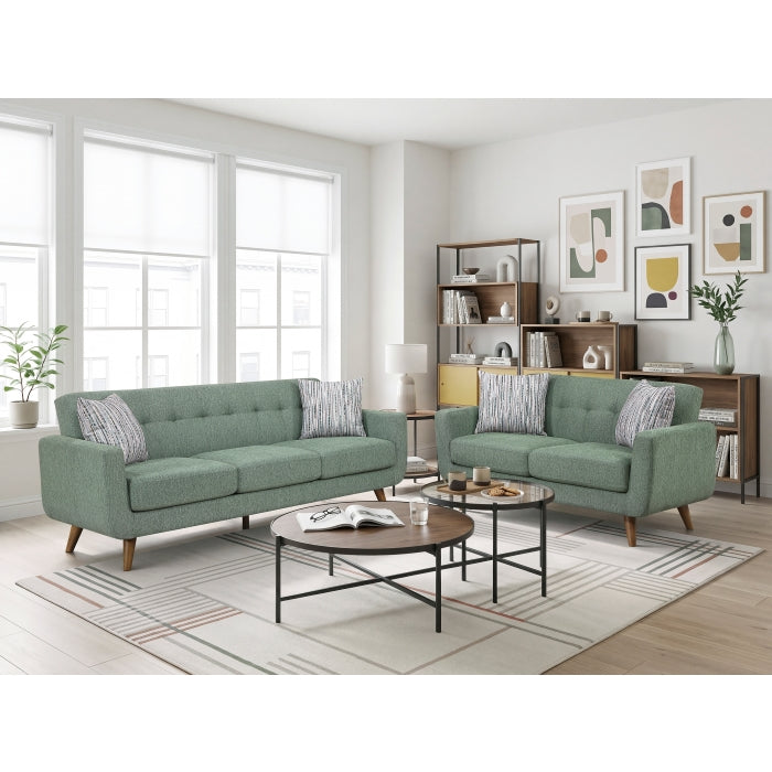 9149GRN-2 Love Seat - 9149GRN-2