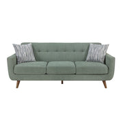 9149GRN*2L 2pc Set: 86'' Sofa, Love Seat - 9149GRN*2L