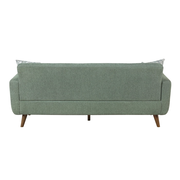 9149GRN*2L 2pc Set: 86'' Sofa, Love Seat - 9149GRN*2L