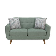 9149GRN*2L 2pc Set: 86'' Sofa, Love Seat - 9149GRN*2L
