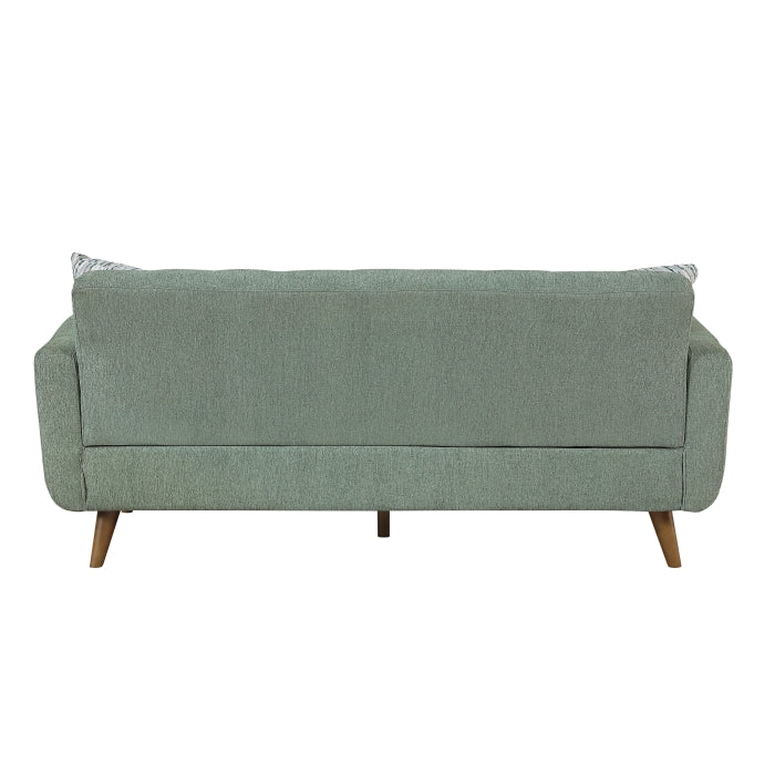 9149GRN*2M 2pc Set: 80'' Sofa, Love Seat - 9149GRN*2M