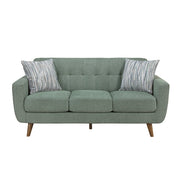 9149GRN*2S 2pc Set: 72'' Sofa, Love Seat - 9149GRN*2S
