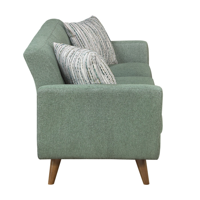 9149GRN-3L 86" Sofa - 9149GRN-3L