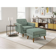 9149GRN-4 Storage Ottoman - 9149GRN-4