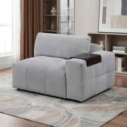 9155GY-1R Right Side Chair with one Arm - 9155GY-1R